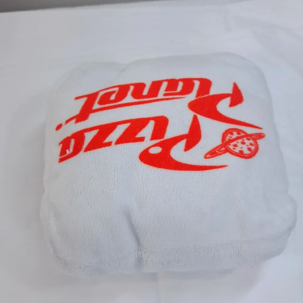 Chewy Pizza Planet dog toy pizza box white square‎ plush Toy Story Disney Pixar
